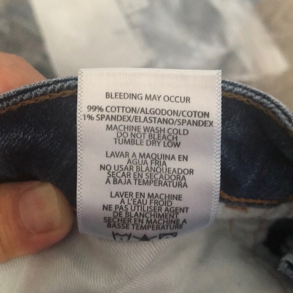 Hidden Jeans Frayed Ankle Jeans Size 27 - Picture 8 of 8